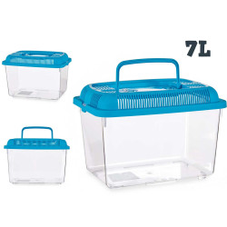 ACQUARIO GRANDE 30X20CM CON MANICO BLU 