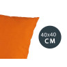 CUSCINO IMBOTTITO 40X40CM ARANCIO