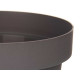 VASO PLASTICO CINZENTO 14 CM DIAM