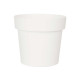 POT EN PLASTIQUE BLANC 16CM DIAM