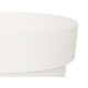 POT EN PLASTIQUE BLANC 16CM DIAM