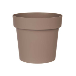 MACETA PLASTICO MARRON 16CM DIAM