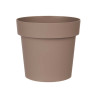 MACETA PLASTICO MARRON 16CM DIAM
