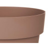 MACETA PLASTICO MARRON 18CM DIAM