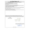 VASO PLASTICA BIANCO 20CM DIAM