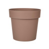 POT EN PLASTIQUE BRUN 20CM DIAM