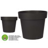 PLASTIC POT ANTHRACITE W WATER RESERVOIR 30CM DIAM