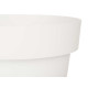 POT EN PLASTIQUE BLANC AVEC RÉSERVE D'EAU 35CM 