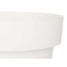 VASO PLASTICA BIANCO CON RISERVA D'ACQUA 40CM