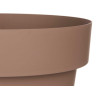VASO PLASTICO CASTANHO C RESERVA AGUA 40 CM 