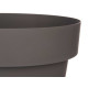 PLASTIC POT GREY WITH WATER RESERVOIR  40CM DIAM
