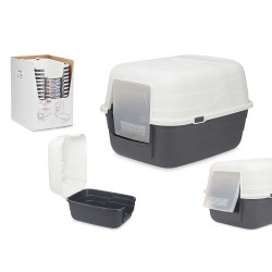 BAC À LITIÈRE COUVERT PLIABLE ANTHRACITE