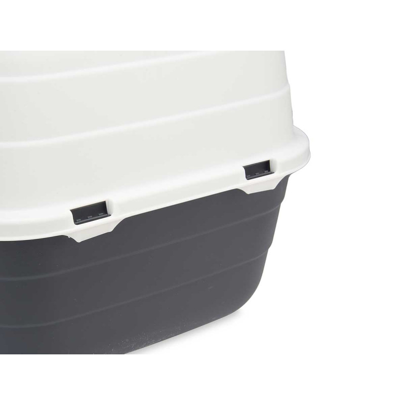 BAC À LITIÈRE COUVERT PLIABLE ANTHRACITE