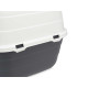 LITTER BOX COVERED FOLDING ANTHRACITE