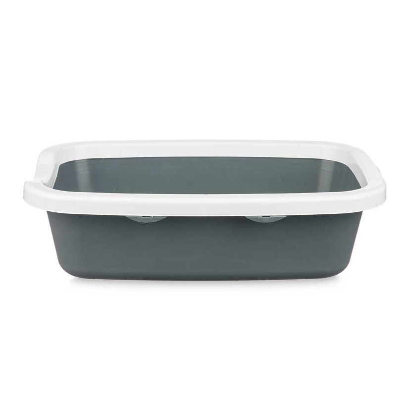 CASSETTA PET PLASTICA 58X38CM CON PALA ANTRACITE