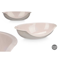 LETTO CANE SEMPLICE GRIGIO 58X37CM