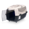 PLASTIC PET CARRIER 8KG ANTHRACITE