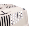 PLASTIC PET CARRIER 8KG ANTHRACITE