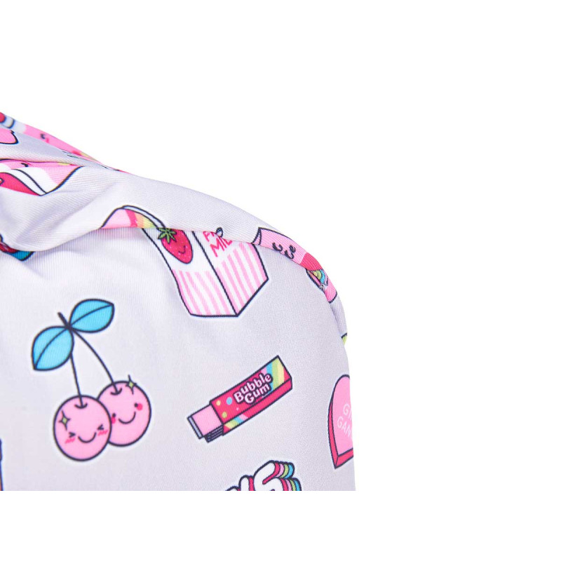 MOCHILA INFANTIL ARCOIRIS GRIS