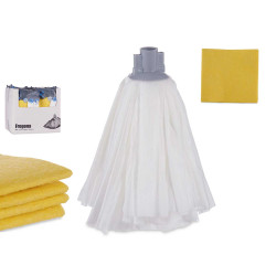 SET MOCIO VISCOSO 150G E 4 STRACCI 40X36CM