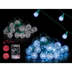STRISCIA6M 30LED FREDDA BIANCA ESTERNO 8FUNZIONI