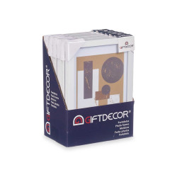 18X24CM WHITE PASSE-PARTOUT WOOD PHOTOFRAME 