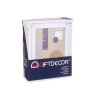 30X40CM WHITE PASSE-PARTOUT WOOD PHOTOFRAME 