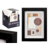 10X15CM BLACK PASSE-PARTOUT WOOD PHOTOFRAME 