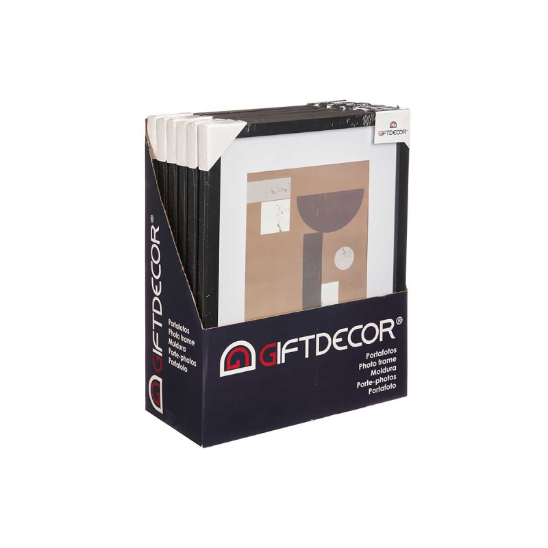 21X30CM BLACK  PASSE-PARTOUT WOOD PHOTOFRAME 