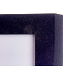 30X40CM BLACK PASSE-PORTOUT WOOD PHOTOFRAME 
