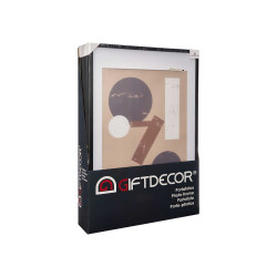 50X70CM BLACK PASSE-PORTOUT WOOD PHOTOFRAME 
