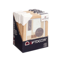 13X18CM NATURAL PASSE-PORTOUT WOOD PHOTOFRAME 