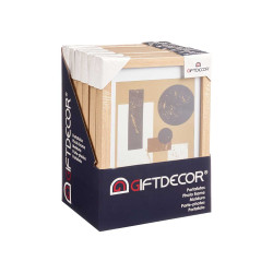 18X24CM NATURAL PASSE-PORTOUT WOOD PHOTOFRAME 