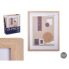 30X40CM NATURAL PASSE-PORTOUT  WOOD PHOTOFRAME 