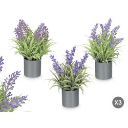 VASO CILINDRICO COM LAVANDA SORT 3