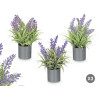 CYLINDER POT LAVANDER ASSORTED 3
