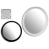 MIROIR ROND 2 COUL MIX GR BLANC/NOIR