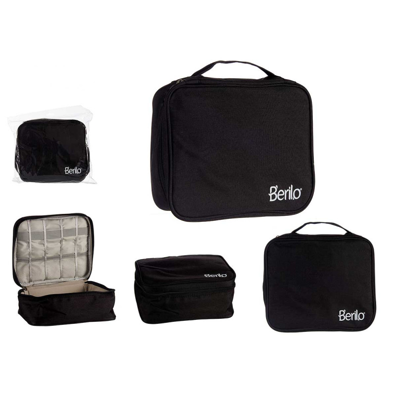 NECESSAIRE VIAGGIO TELA PORTACAVI ASSORT 3 COL
