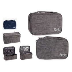 TROUSSE TOILETTE VOYAGE TOILE PORTE SURT 3 COL