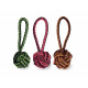 ANNEAU DE DENTITION AVEC BOULE COURT SET 3COULEUR