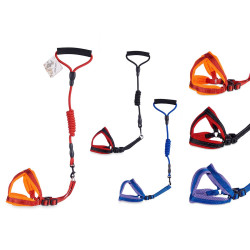 IMBRACATURA CON GUINZAGLIO PICCOLO ASS 3 COLORI