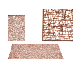 PINK PLASTIC RECTANGULAR TABLECLOTH 