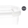 370ML RECTANGULAR PLASTIC LUNCH BOX
