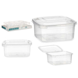 500ML RECTANGULAR PLASTIC LUNCH BOX