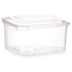1000ML RECTANGULAR PLASTIC LUNCH BOX
