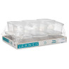 RECIPIENTE PLÁSTICO RECTANGULAR 1000ML 