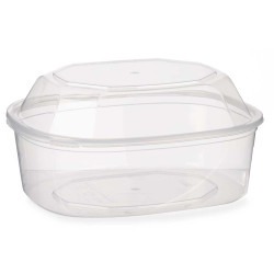1500ML RECTANGULAR PLASTIC LUNCH BOX