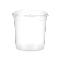 RECIPIENTE PLÁSTICO REDONDO 1000ML 
