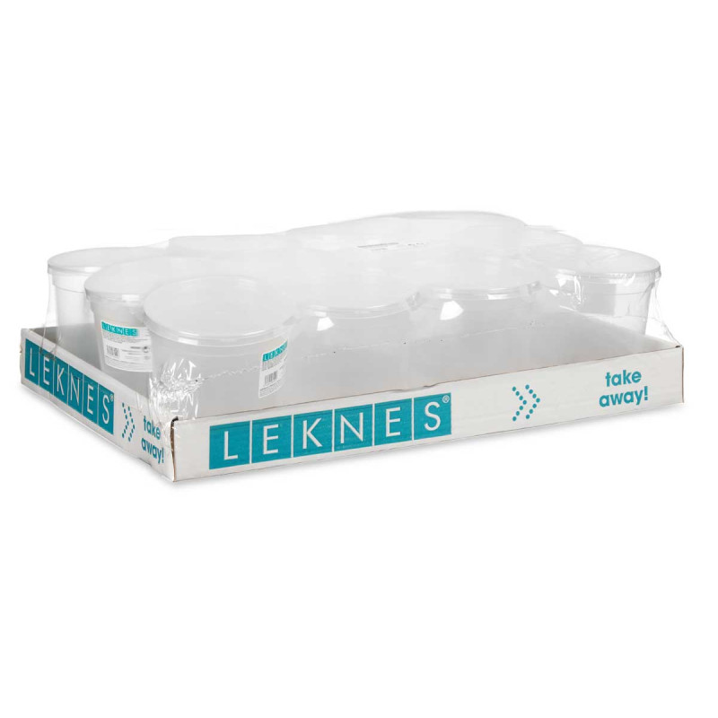 1000ML ROUND PLASTIC LUNCH BOX 