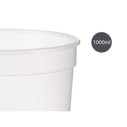 PORTAVIVANDE PLASTICA RETTANGOL 1000ML